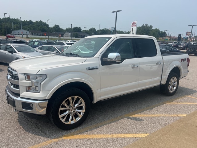 Used 2016 Ford F-150 Platinum with VIN 1FTEW1EF0GFA96727 for sale in Evansville, IN