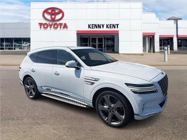 Alta White 2022 Genesis GV80 2.5T AWD SUV / Crossover All-Wheel Drive 8-Speed Automatic