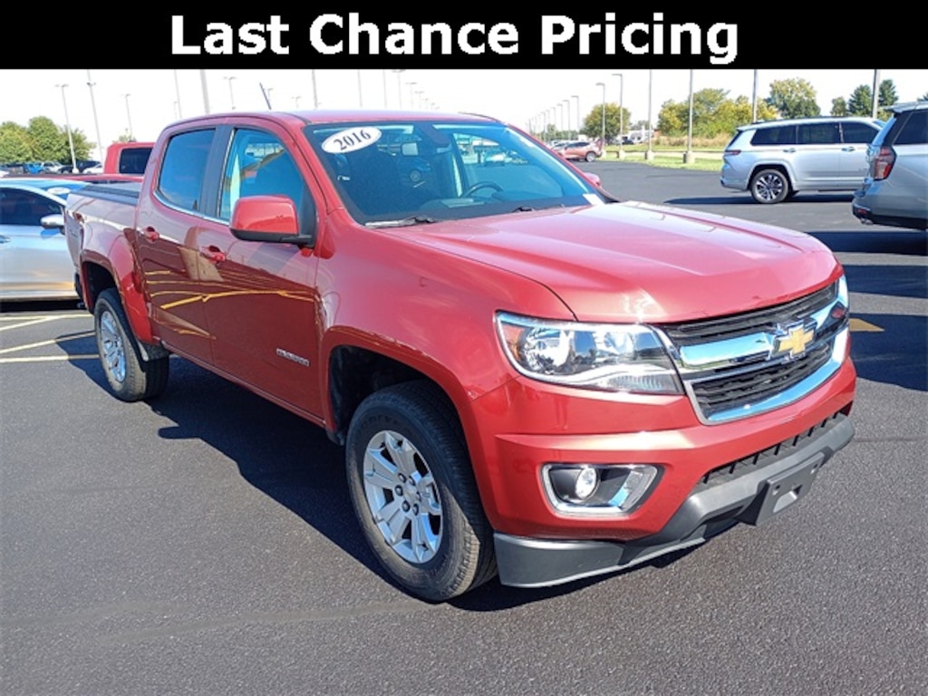 Used 2016 Chevrolet Colorado LT Truck Crew Cab