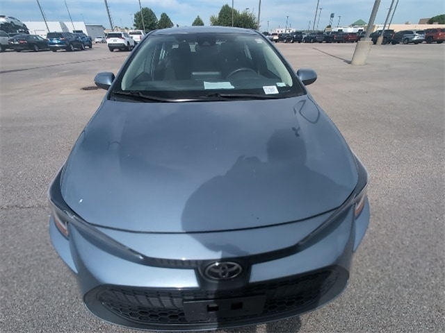 Certified 2021 Toyota Corolla LE with VIN 5YFEPMAE0MP255682 for sale in Evansville, IN