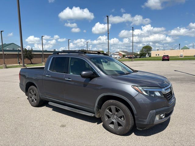 Gray (Modern Steel Metallic) 2020 Honda Ridgeline Pickup Truck All-Wheel Drive 9-Speed Automatic