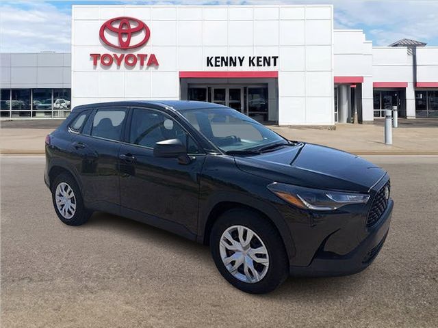 Jet Black 2024 Toyota Corolla Cross L AWD SUV / Crossover All-Wheel Drive Continuously Variable Transmission