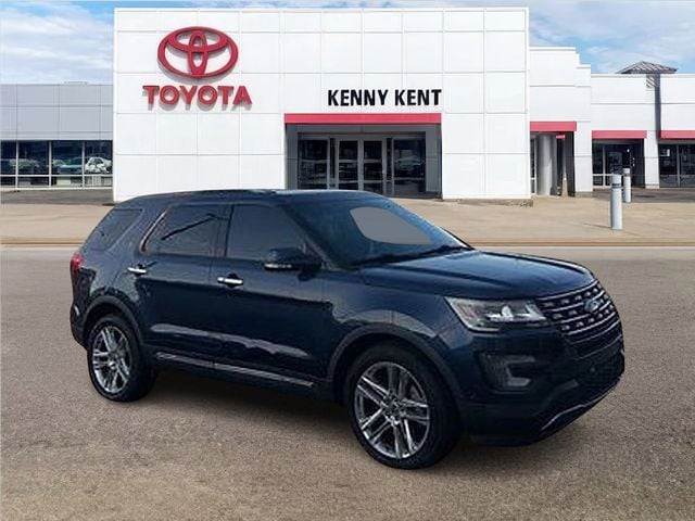 Blue Jeans 2016 Ford Explorer Limited SUV / Crossover Front-Wheel Drive 6-Speed Automatic