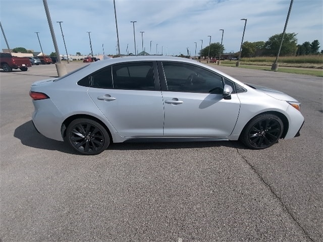 Used 2023 Toyota Corolla SE with VIN 5YFS4MCE1PP153790 for sale in Evansville, IN