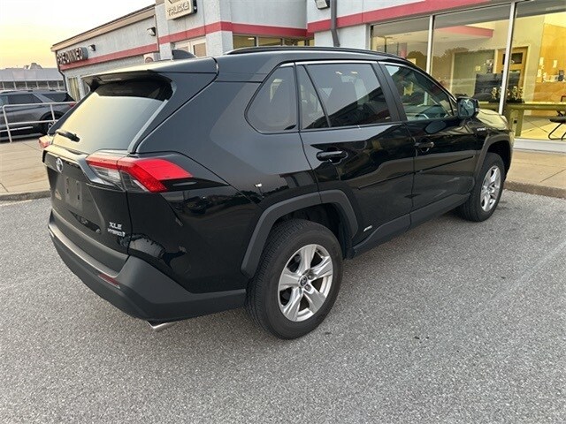 Certified 2021 Toyota RAV4 XLE with VIN 4T3RWRFV6MU044969 for sale in Evansville, IN