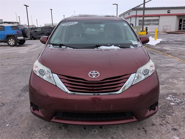 Used 2015 Toyota Sienna LE with VIN 5TDKK3DC1FS604512 for sale in Evansville, IN