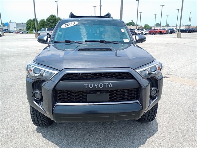 Certified 2023 Toyota 4Runner TRD Pro with VIN JTELU5JR3P6127470 for sale in Evansville, IN