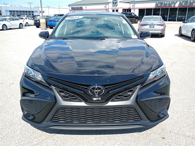 Certified 2024 Toyota Camry SE Nightshade with VIN 4T1G11AK6RU206894 for sale in Evansville, IN