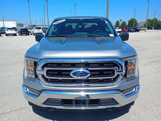 Used 2022 Ford F-150 XLT with VIN 1FTFW1ED6NFB24787 for sale in Evansville, IN