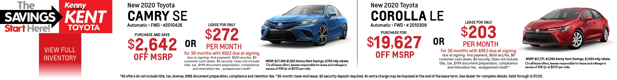Evansville Toyota Dealer | Kenny Kent Toyota | in Evansville IN, near ...