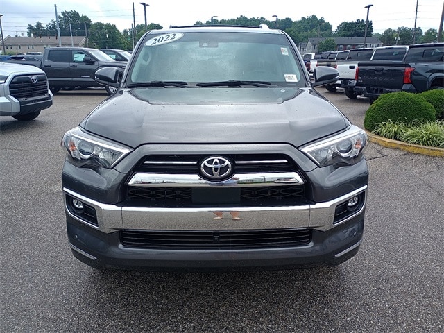 Certified 2022 Toyota 4Runner Limited with VIN JTEKU5JR5N6076756 for sale in Evansville, IN