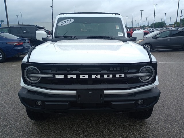 Used 2022 Ford Bronco 4-Door Outer Banks with VIN 1FMEE5DPXNLB64756 for sale in Evansville, IN