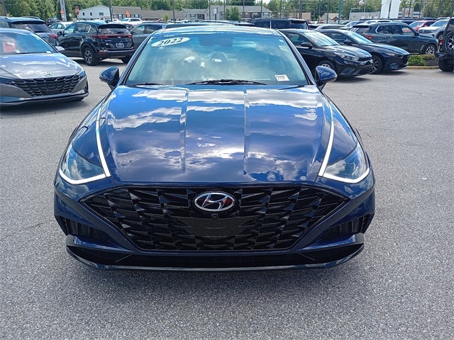 Used 2022 Hyundai Sonata Limited with VIN 5NPEH4J20NH149654 for sale in Evansville, IN