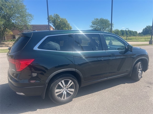 Used 2017 Honda Pilot EX-L with VIN 5FNYF6H59HB084448 for sale in Evansville, IN