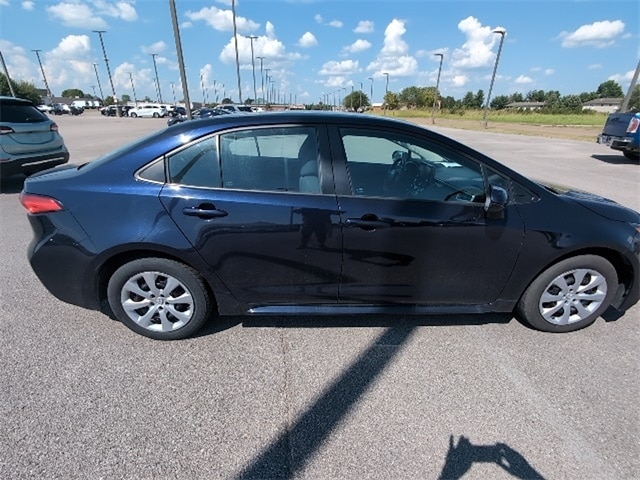 Certified 2022 Toyota Corolla LE with VIN 5YFEPMAE2NP318153 for sale in Evansville, IN