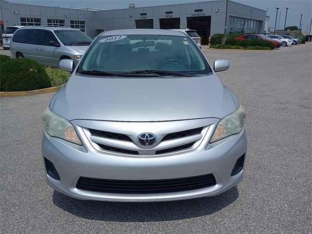 Used 2012 Toyota Corolla LE with VIN 5YFBU4EE8CP019012 for sale in Evansville, IN
