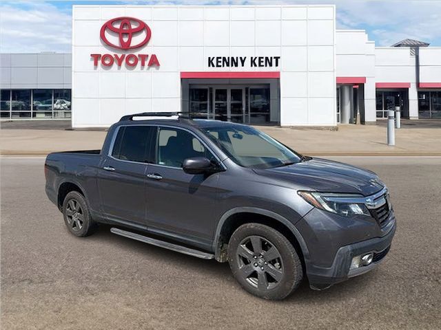 Gray (Modern Steel Metallic) 2020 Honda Ridgeline Pickup Truck All-Wheel Drive 9-Speed Automatic