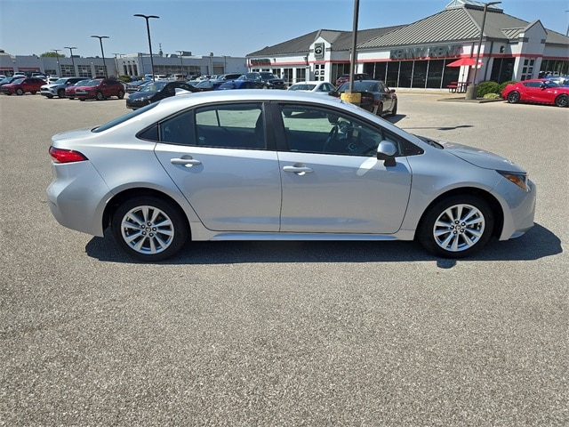 Certified 2024 Toyota Corolla LE with VIN 5YFB4MDE4RP093375 for sale in Evansville, IN