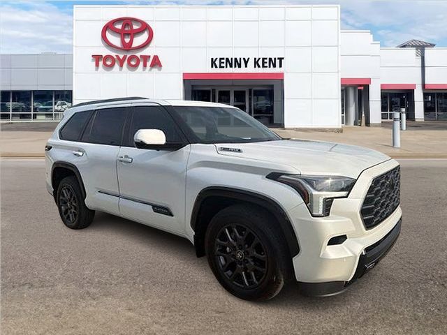 White 2025 Toyota Sequoia SUV / Crossover Four-Wheel Drive Automatic