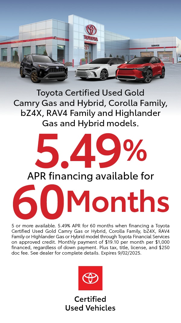 5.49% APR Offer