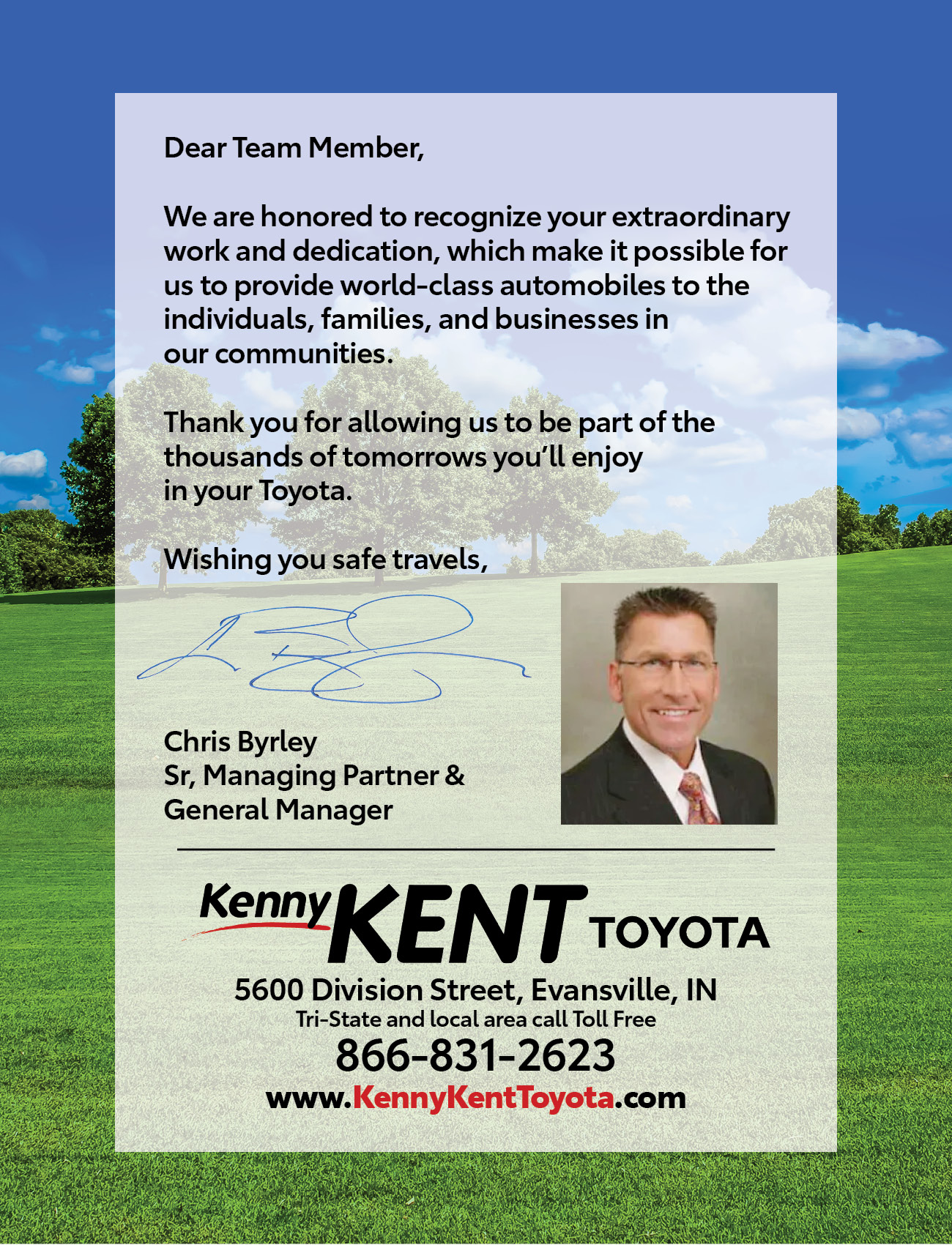 Toyota Indiana Team Members