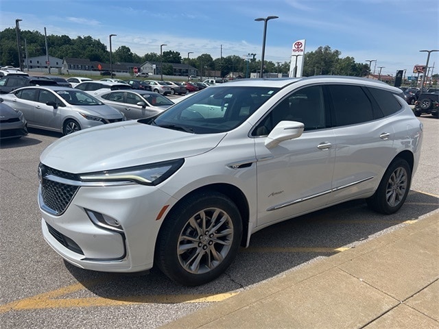 Used 2023 Buick Enclave Avenir with VIN 5GAERDKW2PJ104872 for sale in Evansville, IN