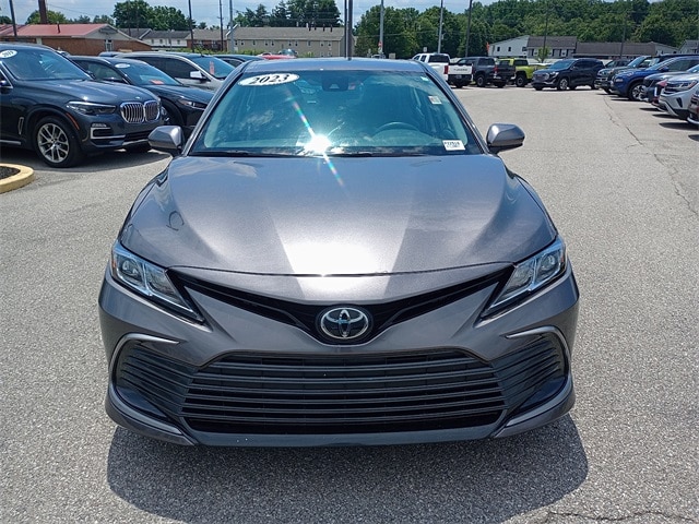 Certified 2023 Toyota Camry LE with VIN 4T1C11AK5PU777918 for sale in Evansville, IN