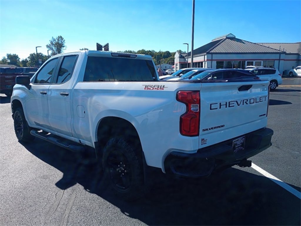 Used 2020 Chevrolet Silverado 1500 Custom Trail Boss Truck Double Cab