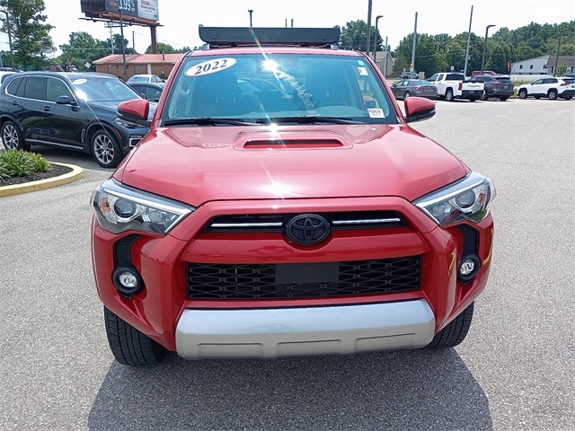 Certified 2022 Toyota 4Runner TRD Off-Road Premium with VIN JTERU5JR6N6081950 for sale in Evansville, IN