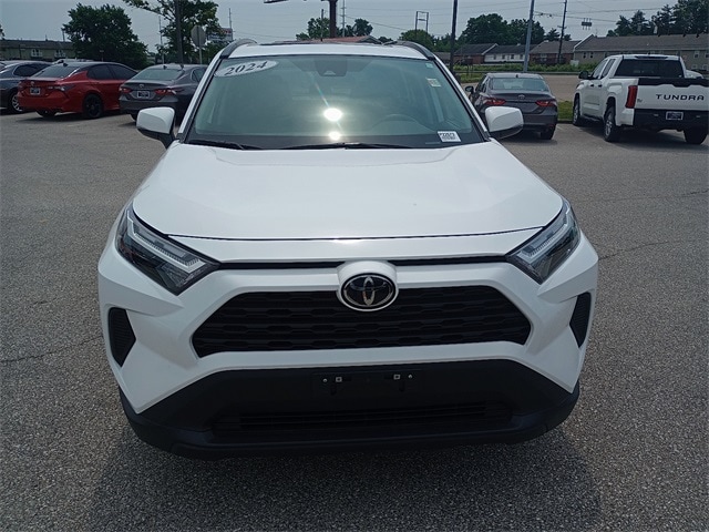 Used 2024 Toyota RAV4 XLE with VIN 2T3W1RFVXRC285525 for sale in Evansville, IN