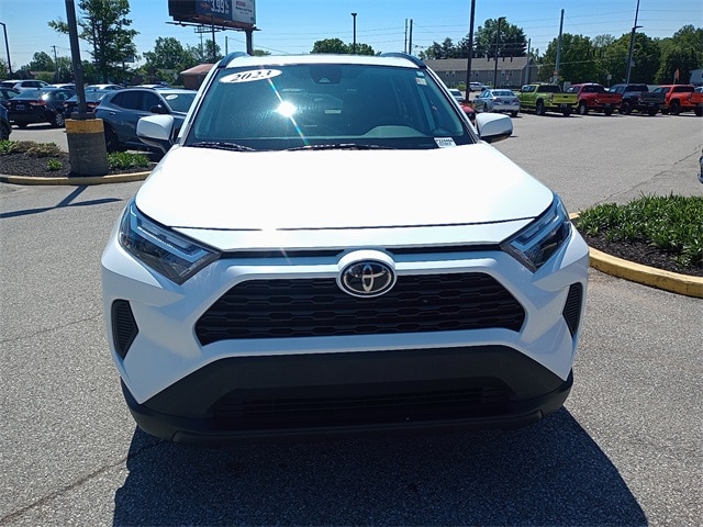 Certified 2023 Toyota RAV4 XLE with VIN 2T3W1RFVXPW256893 for sale in Evansville, IN