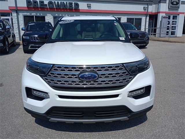 Used 2021 Ford Explorer Limited with VIN 1FMSK8FH5MGB55022 for sale in Evansville, IN