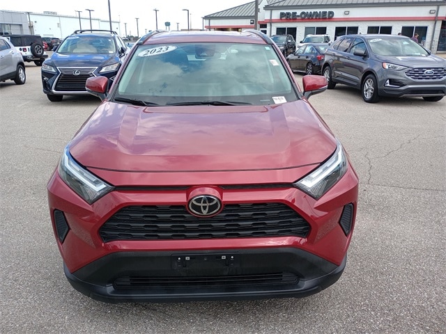 Certified 2023 Toyota RAV4 XLE with VIN 2T3W1RFV6PW274128 for sale in Evansville, IN