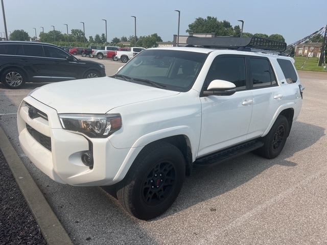 Certified 2023 Toyota 4Runner SR5 Premium with VIN JTENU5JR2P6145192 for sale in Evansville, IN