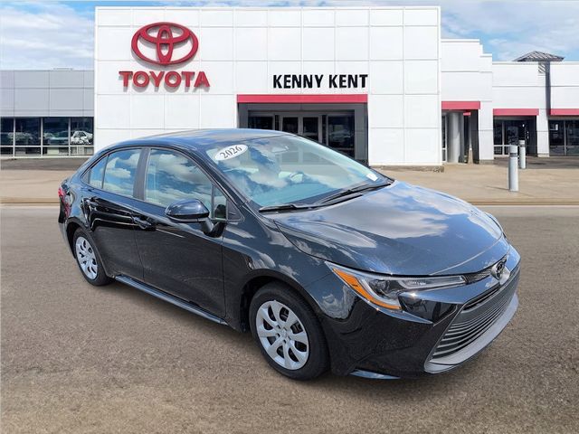Midnight Black Metallic 2026 Toyota Corolla Sedan Front-Wheel Drive Continuously Variable Transmission