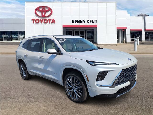 White Frost Tricoat 2025 Buick Enclave SUV / Crossover Front-Wheel Drive 8-Speed Automatic