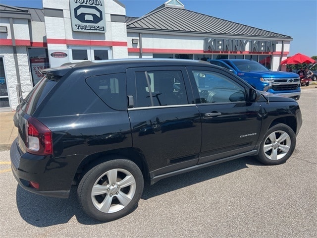 Used 2014 Jeep Compass Sport with VIN 1C4NJCBB3ED536279 for sale in Evansville, IN