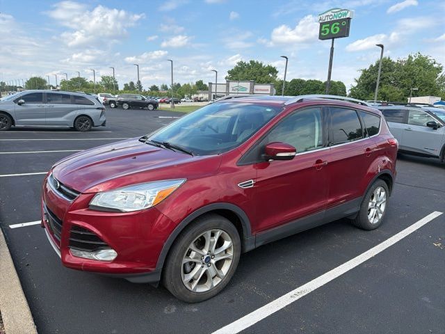 Used 2016 Ford Escape Titanium with VIN 1FMCU9J98GUA43633 for sale in Evansville, IN