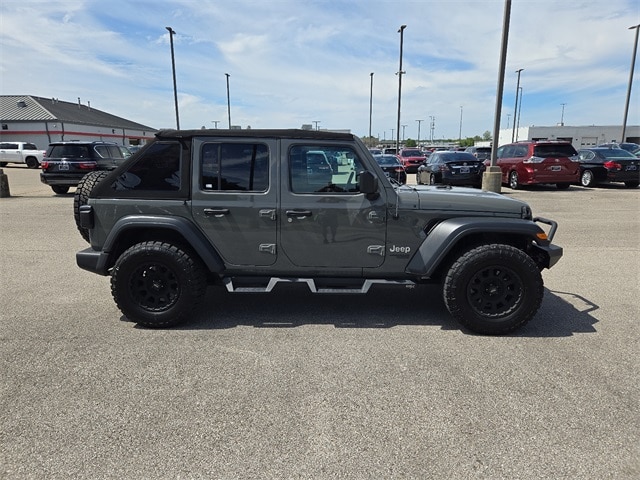 Used 2018 Jeep All-New Wrangler Unlimited Sport S with VIN 1C4HJXDG6JW263365 for sale in Evansville, IN