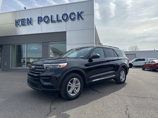 Certified 2022 Ford Explorer XLT with VIN 1FMSK8DH2NGB15758 for sale in Berwick, PA