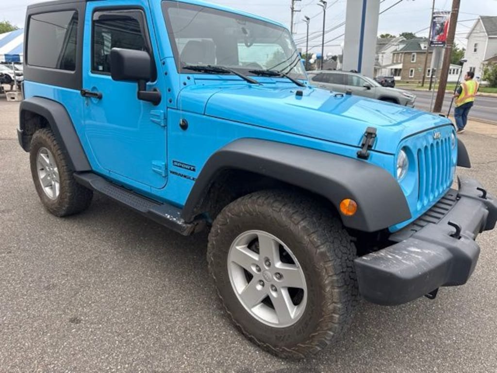 Certified 2017 Jeep Wrangler Sport SUV