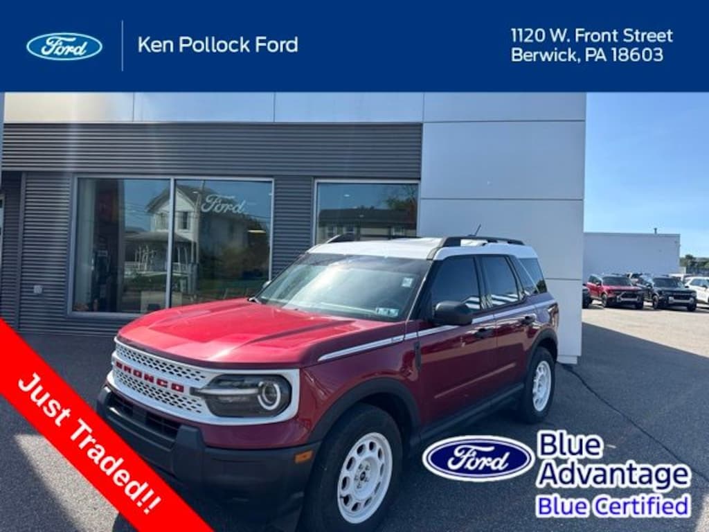 Certified 2025 Ford Bronco Sport Heritage SUV
