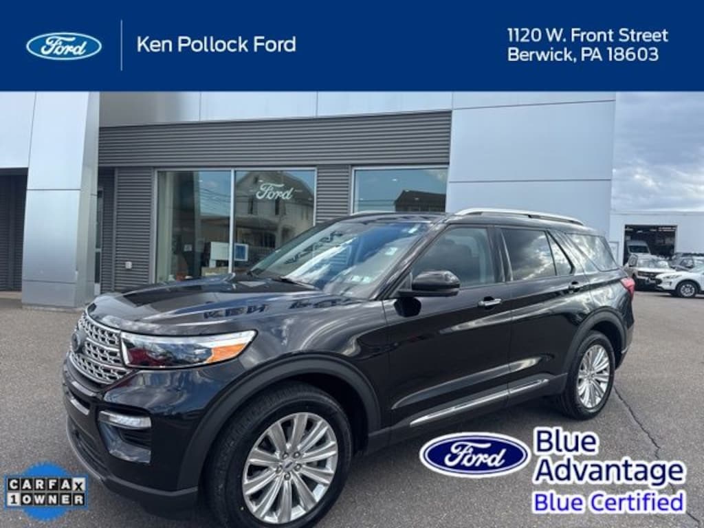 Certified 2023 Ford Explorer Limited SUV