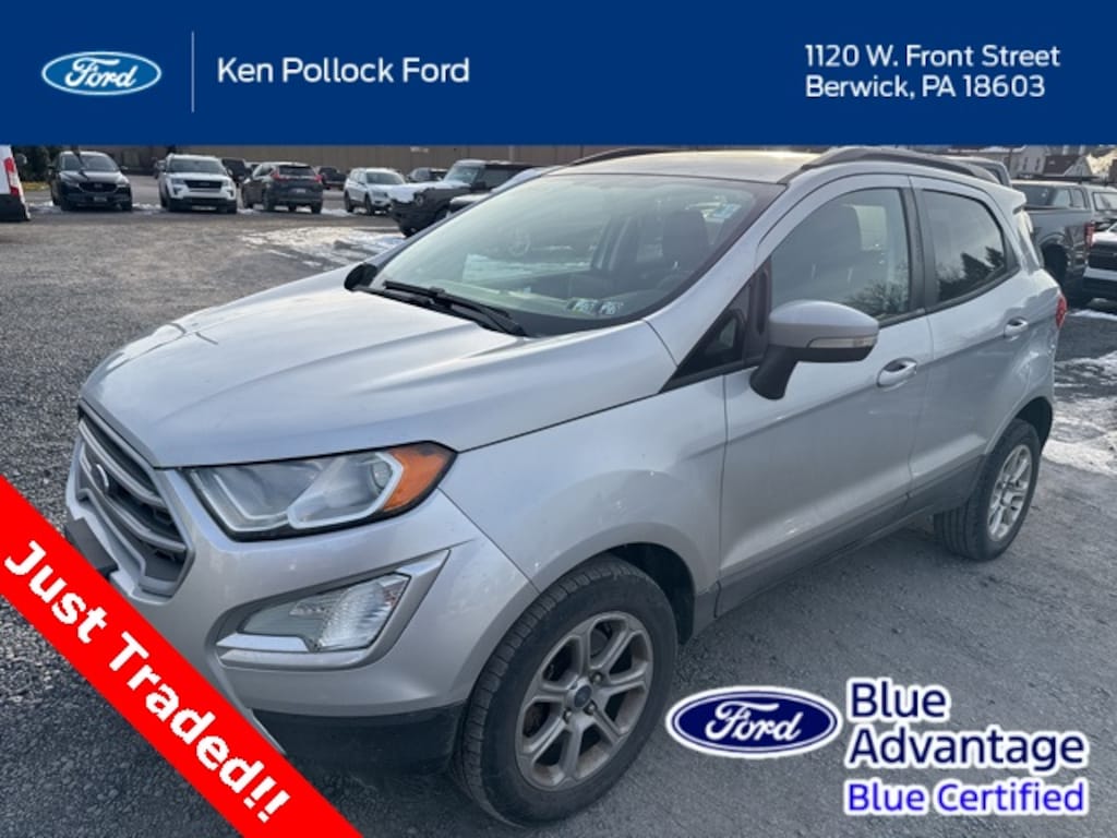 Certified 2018 Ford EcoSport SE SUV