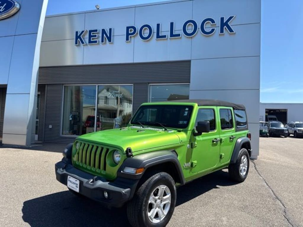 Certified 2020 Jeep Wrangler Unlimited Sport S SUV