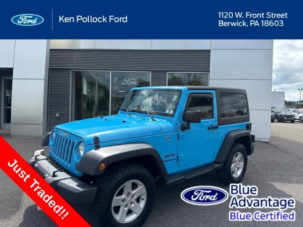Certified 2017 Jeep Wrangler Sport SUV