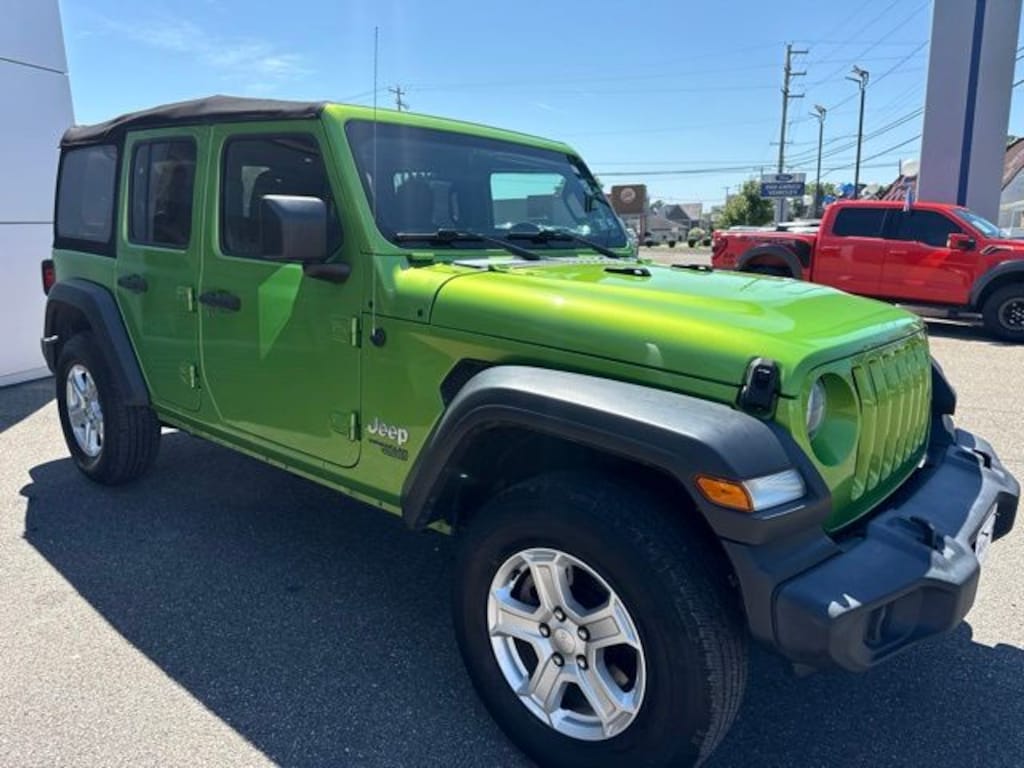 Certified 2020 Jeep Wrangler Unlimited Sport S SUV