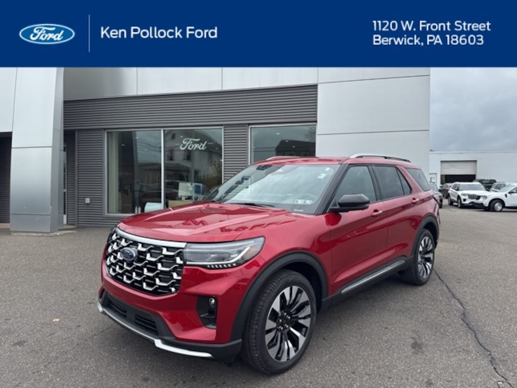 New 2025 Ford Explorer Platinum SUV