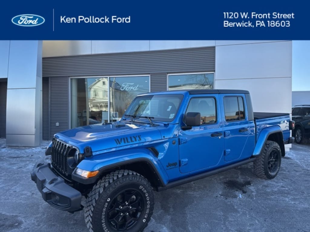 Certified 2022 Jeep Gladiator Willys Truck