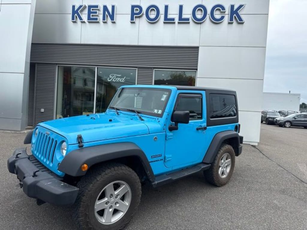 Certified 2017 Jeep Wrangler Sport SUV